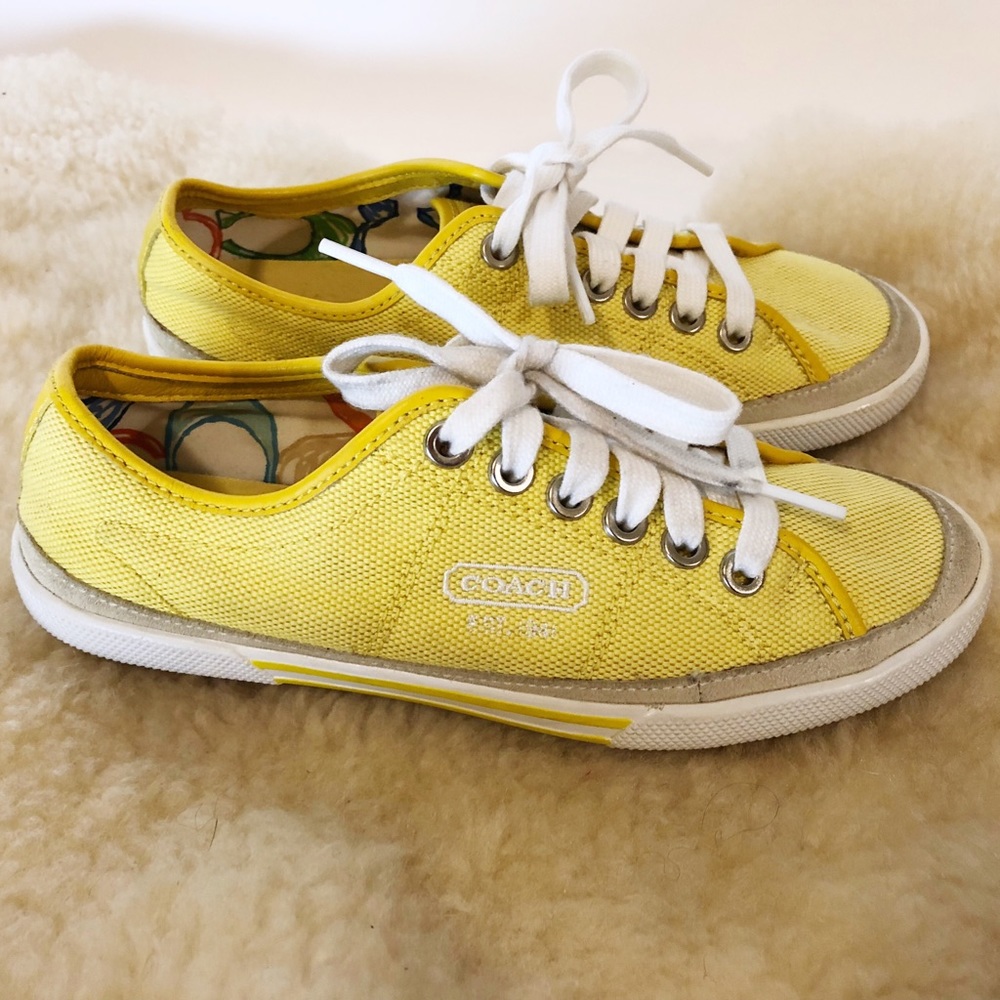 COACH ELEN In Sunny YELLOW S5.5